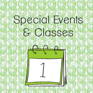 Special Events and Classes